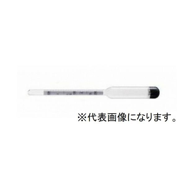 10度間ボーメ度計 小型 校正証明書3点付 温度範囲50〜60℃ 東亜計器製作所 JC-9476-ST2 (67-4571-14)