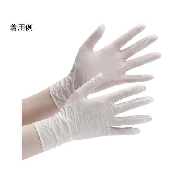 他サイト： ニトリル手袋 加硫促進剤不使用 ベルテ723 L 粉無 100枚入 ミドリ安全 VERTE-723-L (67-6632-43)の商品画像