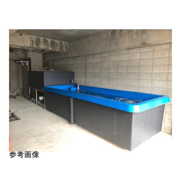 アース式FRP水槽 角型 720×1520×600mm 日本サカス KF-400S (67-8095-84