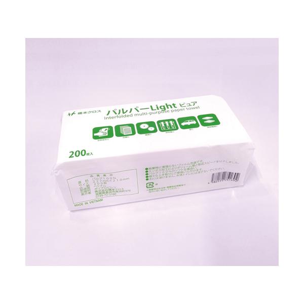 パルパーライトピュア ポップアップ 227×210mm 200枚入×30袋入 橋本クロス PLP200V (68-1973-74)