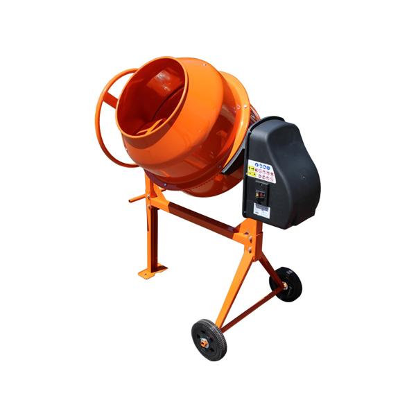 他サイト： 電動コンクリートミキサー まぜ太郎 アルミス AMZ-70Y (68-6651-81)の商品画像