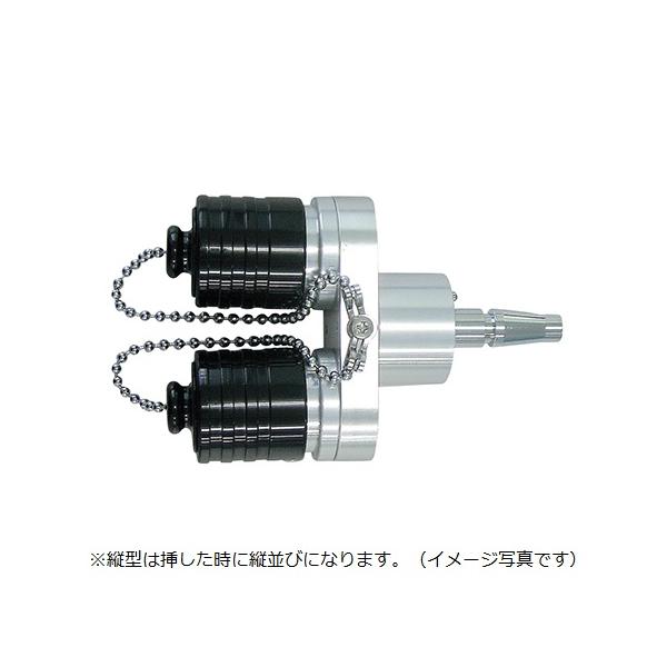 分岐ブロック 吸引用 縦型・ピン方式・川重型 40mm BVP-40 医療機器認証取得済 (7-2793-06)