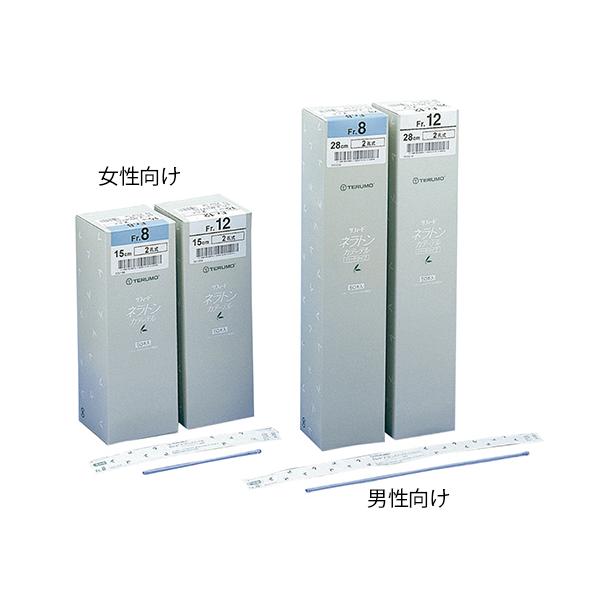 テルモ ネラトンカテーテル 自己導尿タイプ 女性向き 弾性 8Fr Φ2.7mm SF-ND0811S 医療機器認証取得済 (7-4616-01)