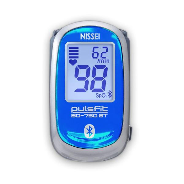 パルスオキシメータ Bluetooth(R)機能付 日本精密測器 NISSEI BO-750BT