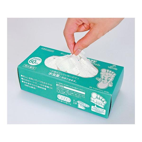 他サイト： 足ゆびちゃん 60枚入 アズマ工業 461034 (7-9882-01)の商品画像