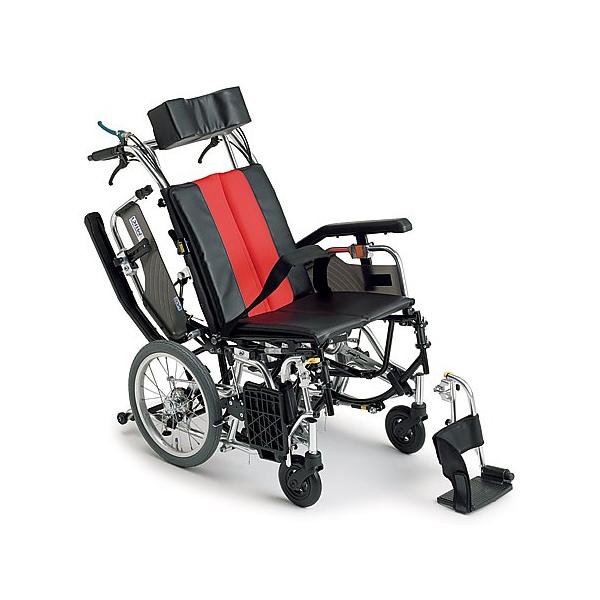 M iKi ティルト&リクライニング 車椅子　TRC-2 引き取り専用 ティルト＆リクライニング車椅子 介助式／アルミ製／座幅