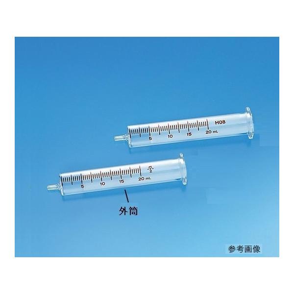 TOP 硝子注射筒 ルアー・ガラス先 外筒 5mL 1箱 10本入 トップ 207
