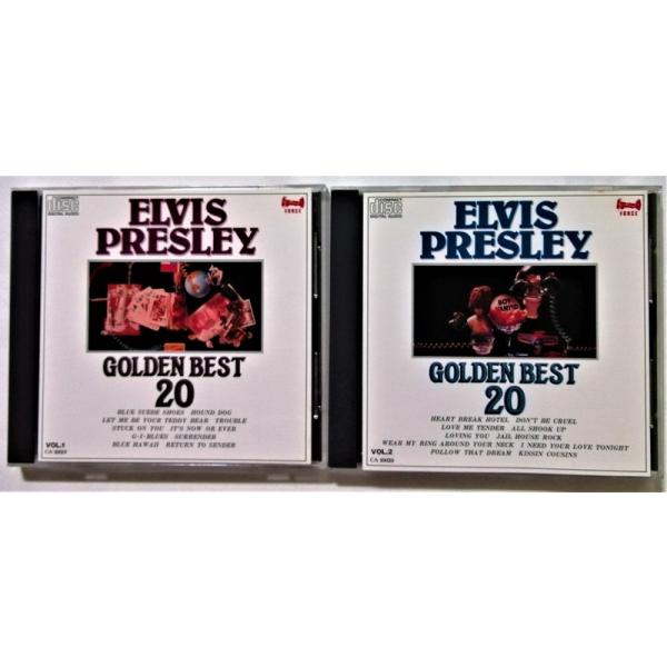 【帯付LP BOX】豪華決定盤 エルヴィス・プレスリー VOL.1＋VOL.2 中古CD2枚セット エルヴィスプレスリー『 エルヴィスプレスリー