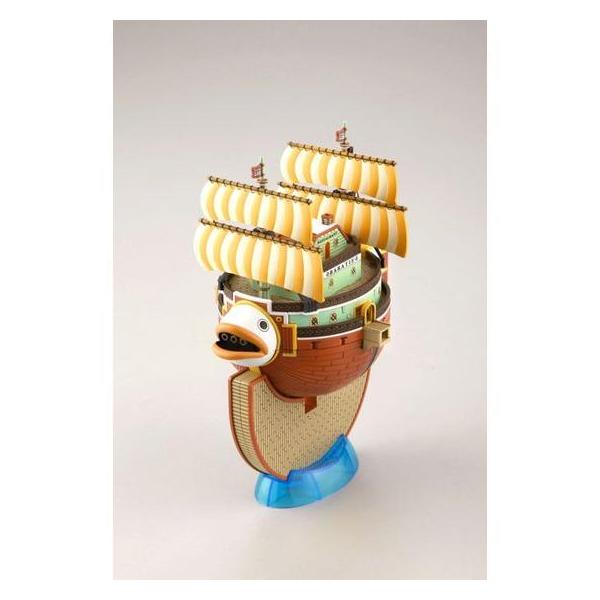 ■シリーズ第10弾はサンジが“くそお世話”になったレストラン船「バラティエ」。■船底のヒレの展開ギミックを再現。■船底は脱着可能で、どちらの状態でも付属の海面エフェクトを装着できる。■専用ディスプレイベース付属。成形品×5、ホイルシール×1...