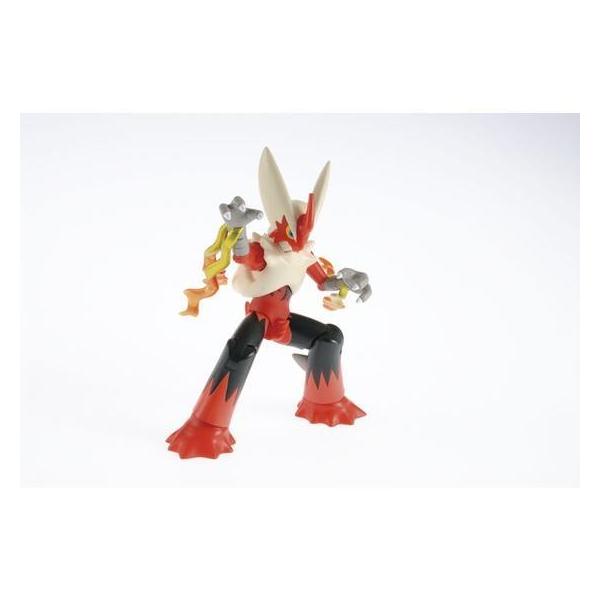 ■アニメ『ポケットモンスターXY』で印象的な登場をしたメガバシャーモが登場。■ブレイズキックやファイティングポーズなど迫力のバトルポーズがカッコよく決まる。■炎のメラメラ感はホイルシールで演出。■角度をつけられる台座が付属。成形品×3、ホイ...