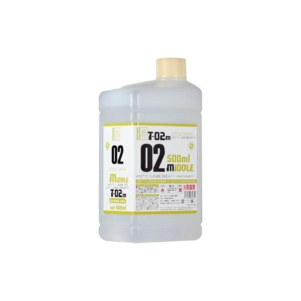 ガイアノーツ 86073 T-02M 水性アクリル系溶剤【中】500ml