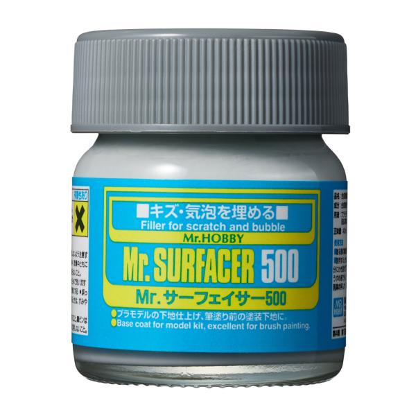 GSIクレオス SF285 Mr.サーフェイサー 500 グレー ビン 40ml : AAA