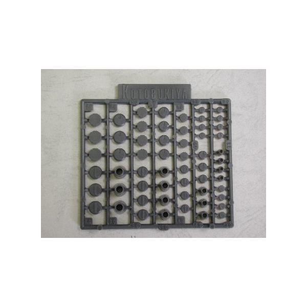 SF系メカキット・ロボットキットに適したモールドセットです。ロボットの関節等、円状のディテールを表情豊かに演出出来ます。ランナーにある数値はそれぞれの直径サイズ（mm）を表しております。Copyright KOTOBUKIYA