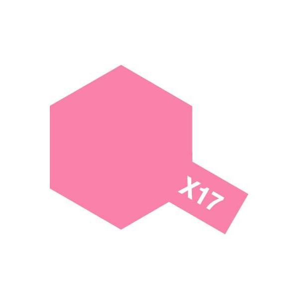 タミヤ 81517 タミヤカラー アクリル塗料ミニ X-17 ピンク 10ml