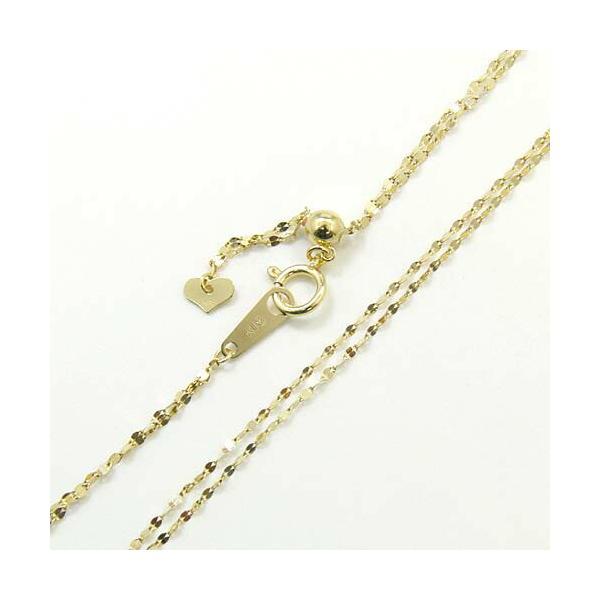 K18 50cm ペタルチェーンネックレス 18金　ゴールド K18 50cm ペタルチェーンネックレス 18金ゴールド