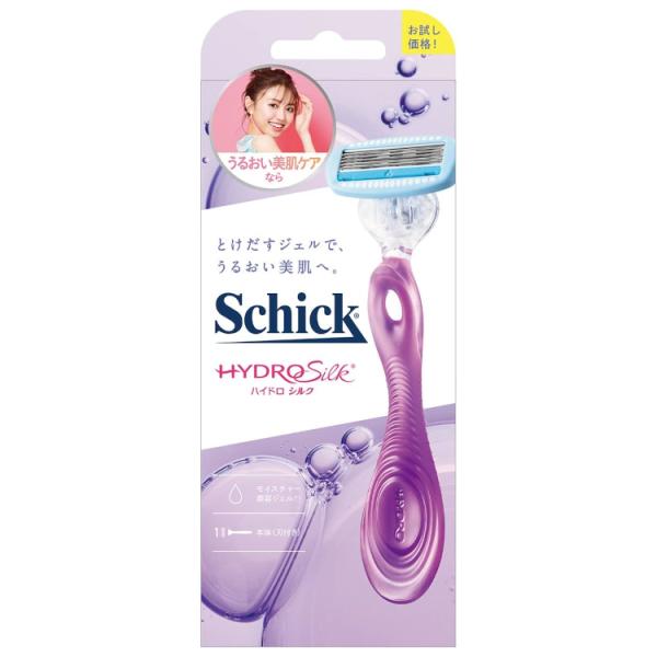 　・とけだすジェルで、うるおい美肌へ・シックハイドロシルクシリーズシェービングしながら肌がうるおう、快適な剃り心地。・水に触れるとモイスチャー美容ジェル(シェービング剤)が溶け出し、ジェルになります。・刃の1枚1枚についたスキンガードが、肌...