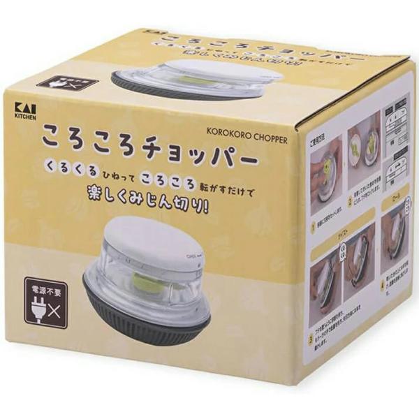 貝印 KAI KITCHEN ころころチョッパー ガーリック みじん切り みじん切り器 コロコロチョッパー