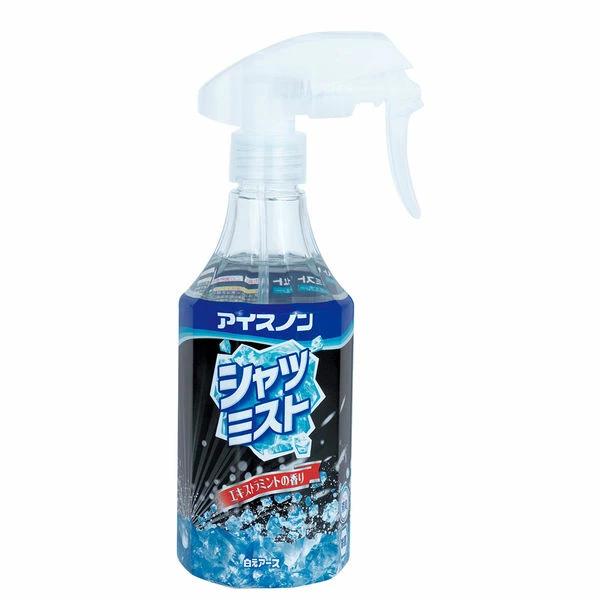 白元アース アイスノン シャツミスト ストロングクール 300ml 冷感 ミスト 冷感ミスト 冷たい 夏 強冷