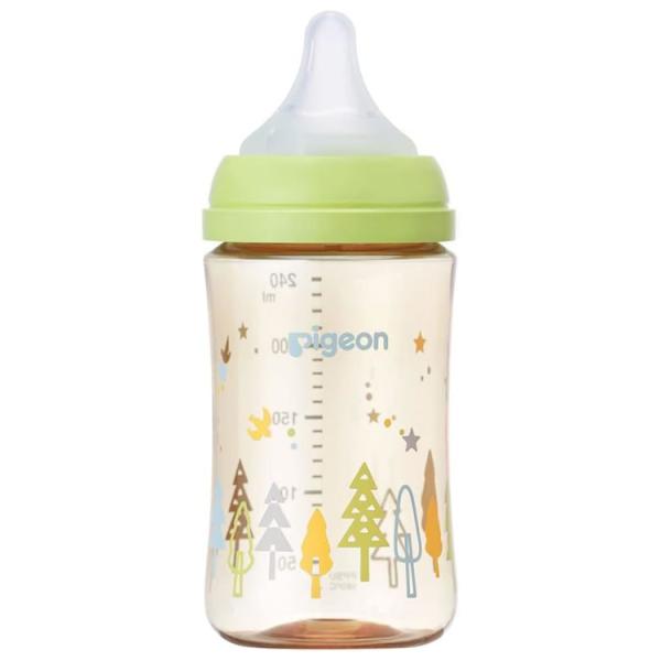 ピジョン 母乳実感 哺乳びん プラスチック製 240ml 軽くて割れにくい医療機関にも採用されている上質なプラスチックPPSU製 広口タイプ 哺乳瓶 拒否 PIGEON B倉庫