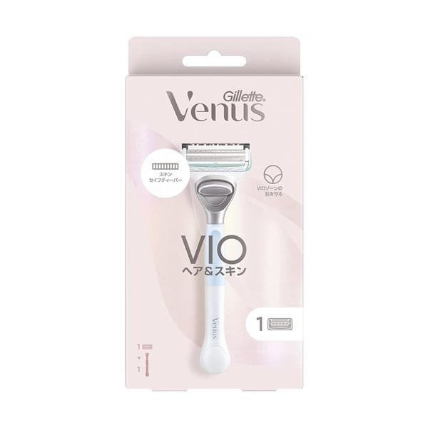 P&amp;G Gillette（ジレット） ヴィーナス VIOヘア＆スキン カミソリ ホルダー 替刃1個付