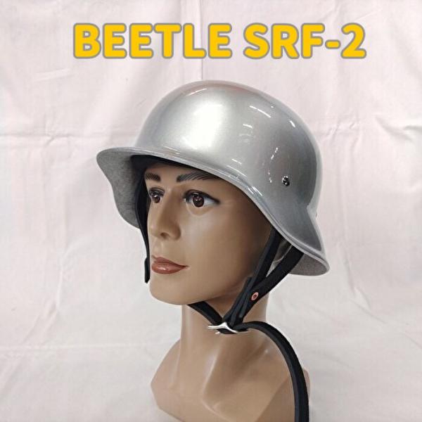 正規取扱店 オーシャンビートル BEETLE SRF-2 シルバー ヘルメット