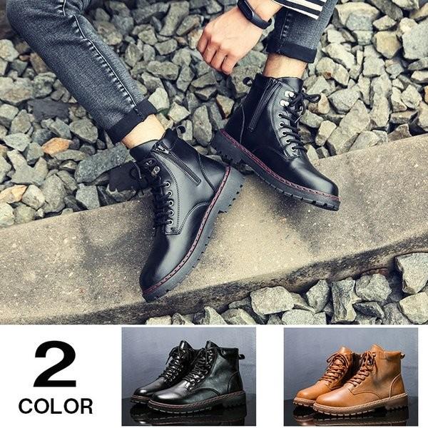 メンズブーツ ショートブーツ ワークブーツ マウンテンブーツ ブーツ メンズ ミリタリーブーツ 冬靴 靴 防寒 Ssk Star Sky 通販 Yahoo ショッピング