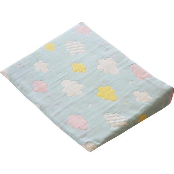 他サイト： サンデシカ リーピングピロー(吐き戻し防止ベビー枕) ふわふわ6重ガーゼ くも 3134-9999-51の商品画像