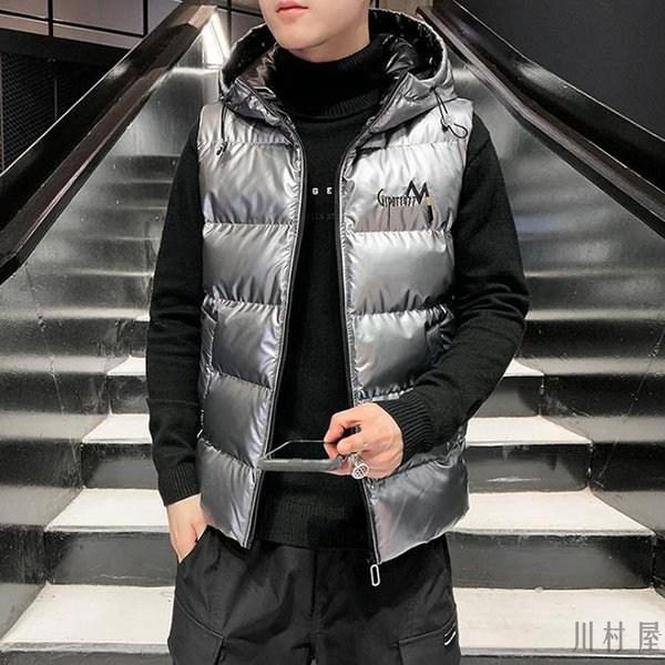 ダウンベスト メンズ 中綿ダウンベスト アウター 大きいサイズ 秋冬 カジュアル トップス おしゃれ ジャケット 無地 8imknd143 川村屋 通販 Yahoo ショッピング