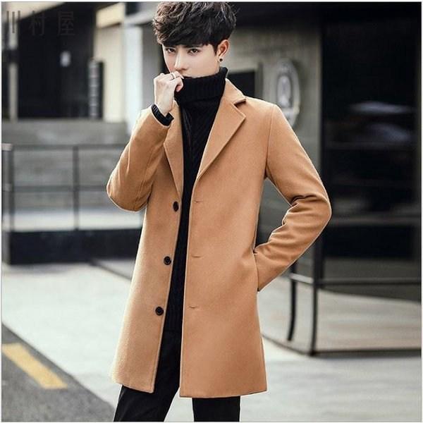 チェスターコート メンズ 大きいサイズ アウター 無地 トレンチコート メンズ ロング丈 通勤 秋冬新作 8imknd433 川村屋 通販 Yahoo ショッピング