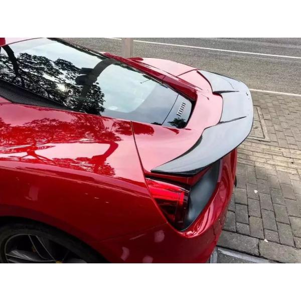 Ferrari 488 GTB カーボンリアスポイラー カーボンリアウイング