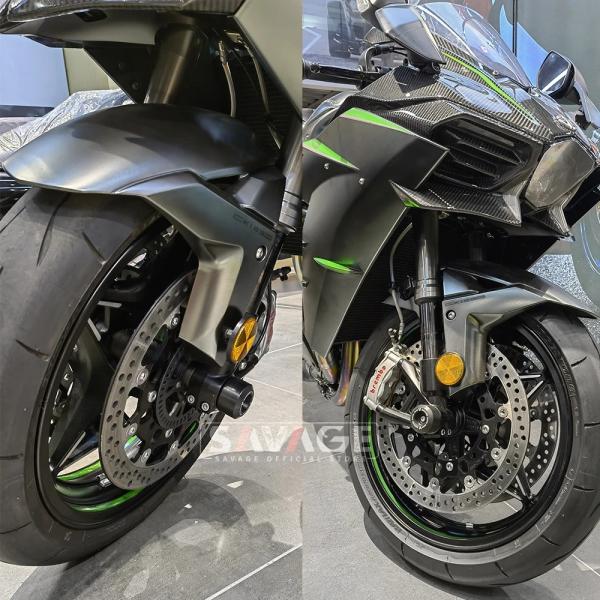 A-TECH エーテック フロントフォークスライダー カラー：ブラック