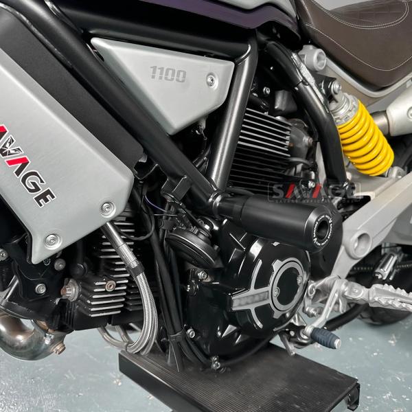 DUCATI Scrambler Streetfighter Diavel スクランブラー ストリートファイター ディアベル フレームスライダー