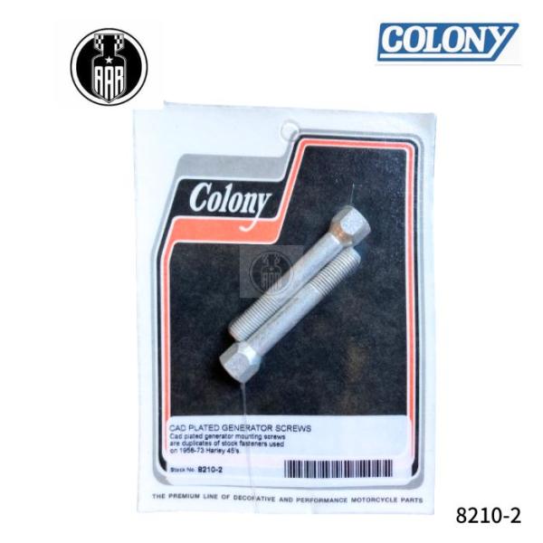 カドミウムメッキ ジェネレーター スクリューハーレーダビッドソン 1958-73年 45モデル 8210-2 Colony コロニー
