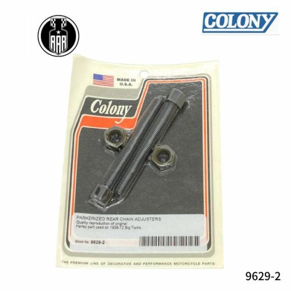 オーダー ナンバー：9629-2OEM HD Number：NEW HD Number：9629-2 Colony コロニー リア チェーン アジャスター パーカーライズド ハーレーダビッドソン 1936-72年 ビッグツイン PARKER...