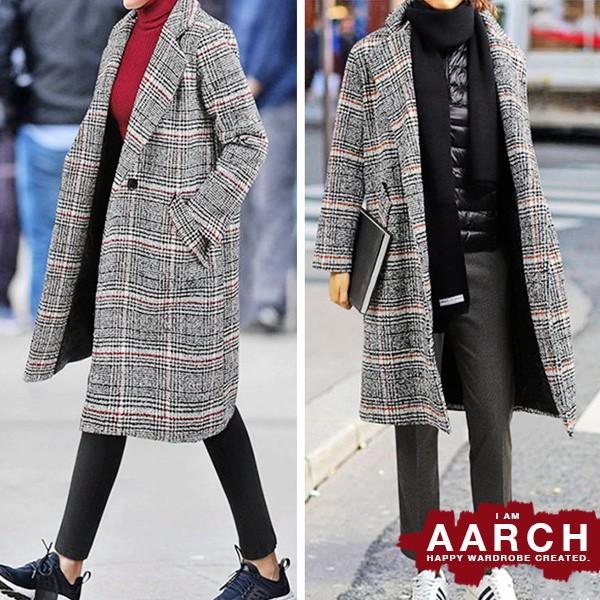 大きいサイズ コート アウター レディース ファッション ぽっちゃり おおきいサイズ チェック柄 チェスターコート グレンチェック ダブル Ll 3l 4l 秋冬 rch T0297 rch 通販 Yahoo ショッピング