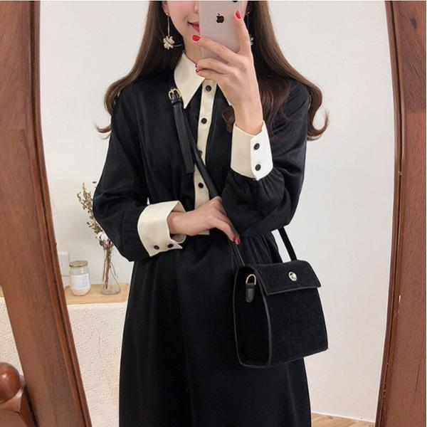 大きいサイズ ワンピース レディース ファッション ぽっちゃり おおきいサイズ あり シャツワンピース レトロ モダン クラシカル L Ll 3l 4l 5l 秋冬 Buyee Buyee Japanese Proxy Service Buy From Japan Bot Online