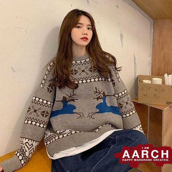 大きいサイズ レディース ファッション ニット トップス ぽっちゃり おおきいサイズ ノルディック柄 レトロ アメリカン ゆったりセーター Ll 3l 4l 5l 秋冬 rch W36 rch 通販 Yahoo ショッピング