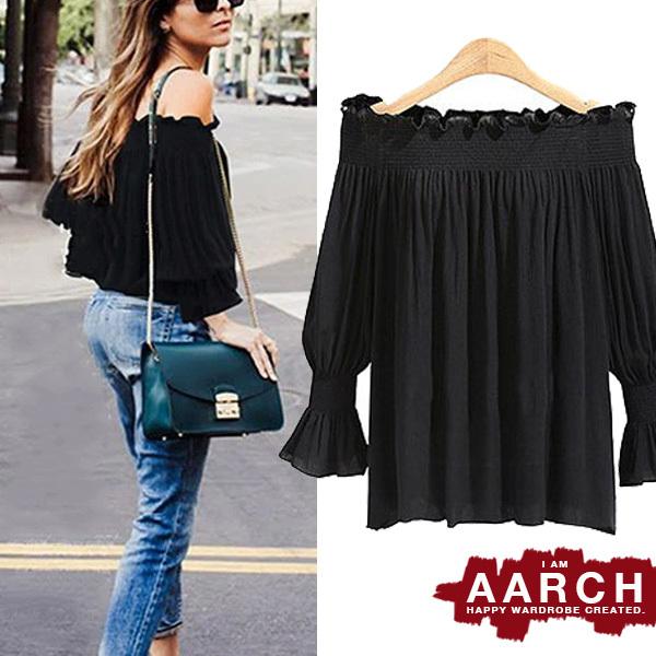 大きいサイズ レディース ファッション トップス ぽっちゃり おおきいサイズ オフショルダー 肌見せ シャーリング ビショップスリーブ Ll 3l 4l 5l 6l 春夏 rch W9149 rch 通販 Yahoo ショッピング