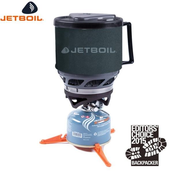 JETBOIL（ジェットボイル）MiniMo ミニモ（CB-LG：カーボンロゴ） 1824381 OD缶ガス式 ソロキャンプ ガスコンロ ガスバーナー  湯沸し 送料無料 正規品