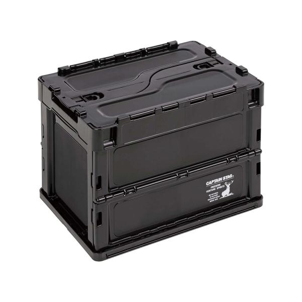 CAPTAIN STAG（キャプテンスタッグ）CSブラックラベル FDコンテナ20 UL-1074 折り畳みコンテナ 送料無料