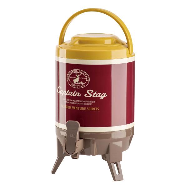 CAPTAIN STAG（キャプテンスタッグ）最後まで注げる！ウォータージャグ3L（ビバレーデザイン） UE-2053 保温 保冷 ジャグ 送料無料