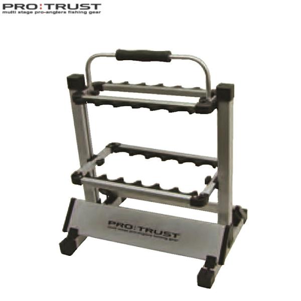 PROTRUST （プロトラスト）アルミライトロッドスタンド 12本用 PT-5040 ロッドスタンド 送料無料