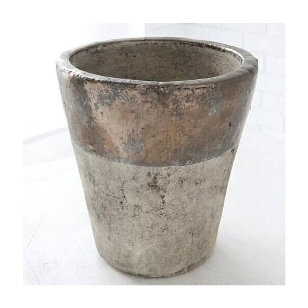 青い葉の模様の白い鉢直径16.5cm アンティ―ク 青い葉の模様の白い鉢