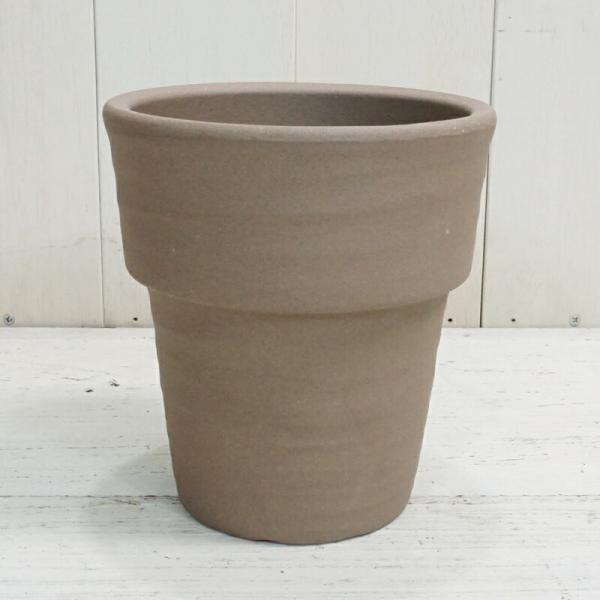 植木鉢 おしゃれ 陶器鉢 三河焼 ラポール L 21cm 7号 底穴あり 和風 国産 日 プランター 鉢 室内 屋外 鉢植え 観葉植物 多肉植物 塊根