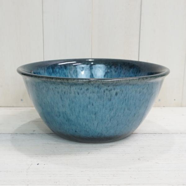 新品　特大52x48　陶器　睡蓮鉢　難有　メダカ鉢　水色　ブルー　ルーバーLWC 新品 特大52x49 陶器 睡蓮鉢 難有 メダカ鉢 水色 ブルー