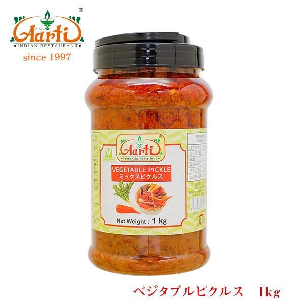 Aarti ~bNXxW^usNX ChY 1kg×3{ 퉷 Mixed Vegetable Pickles A`[ Ђ ChyƖpz