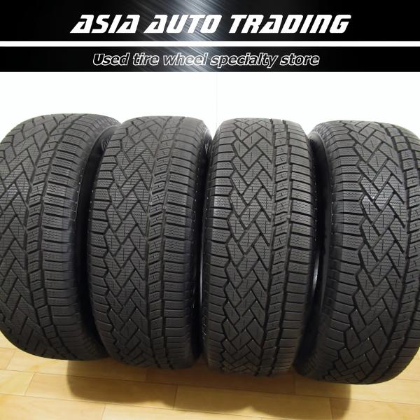 走行極少 コンチネンタル ノースコンタクト NC7 225/60R17 2024年後半 スタッドレス アウディ A6 BMW G11 7シリーズ F25 X3 