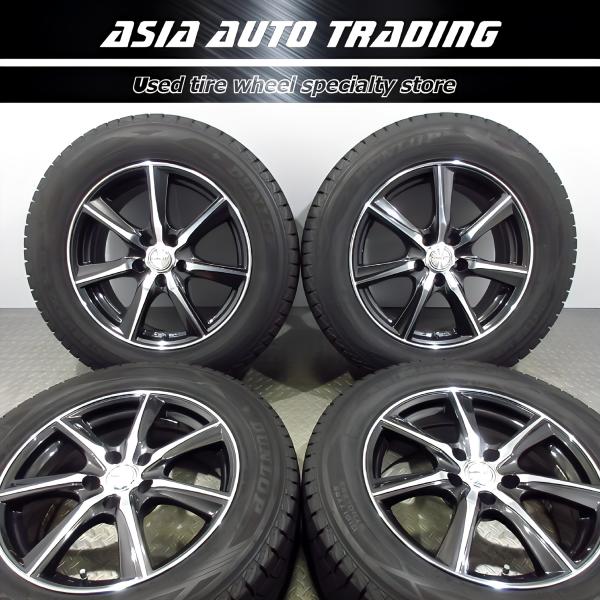 DUNLOP 超バリ溝 ダンロップ Lofida 7J+38 PCD114.3-5穴 SJ8 + DUNLOP 超バリ溝 ダンロップ Lofida 7J+38 PCD114.3-5穴 SJ8 +