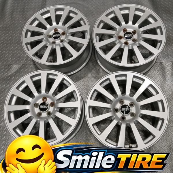 希少モデル スバル 純正 オプション BBS RV 722 FORGED 17インチ 7J+48 PCD100-5穴 86 BRZ インプレッサ レガシィ XV