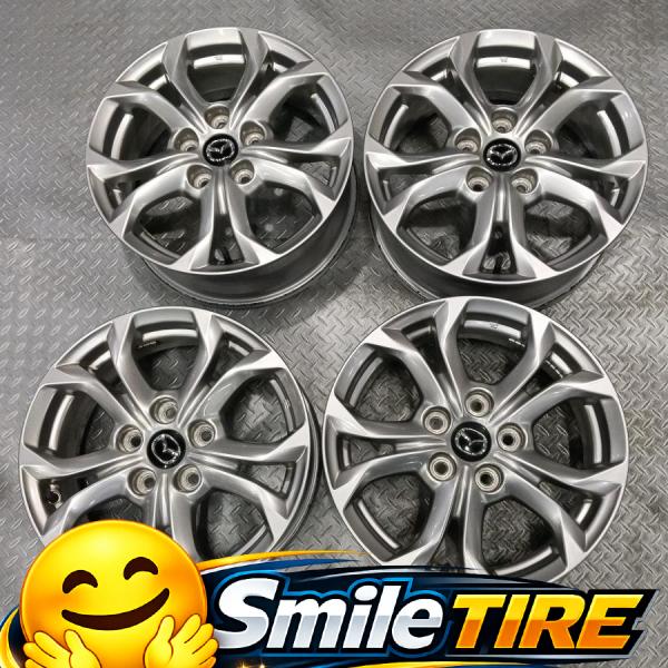 美品 マツダ CX-3 XD ツーリング 純正 16インチ 6.5J+50 PCD114.3-5穴 マツダ3 BM BL アクセラ GH アテンザ CC ビアン